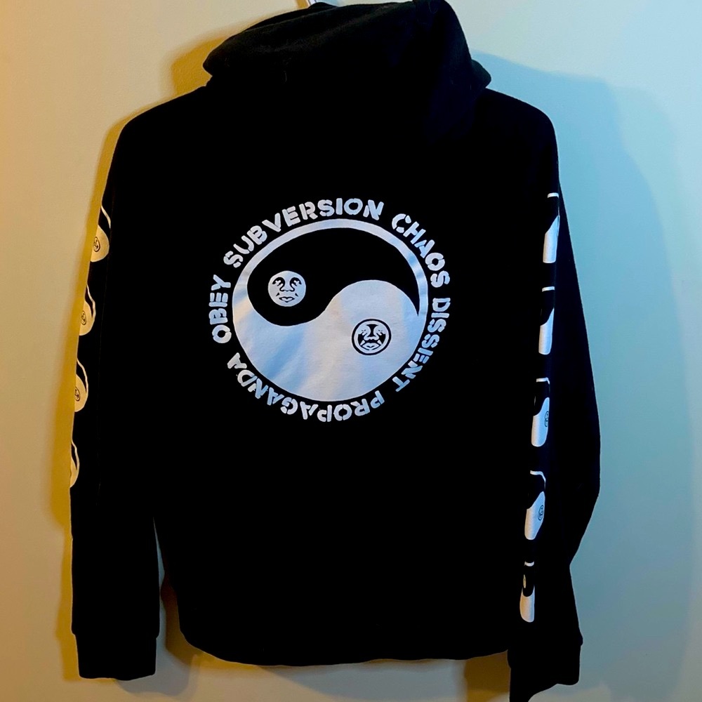- Yin Yang obey hoodie